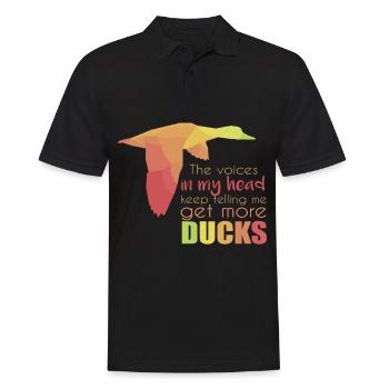 Canard - Polo Homme - noir - Devant - Kai (181cm)