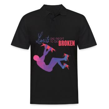 Bouldern - Polo Homme - noir - Devant - Kai (181cm)