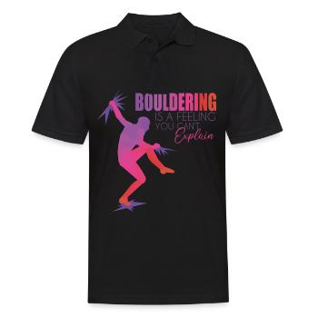 Bouldern - Polo Homme - noir - Devant - Kai (181cm)