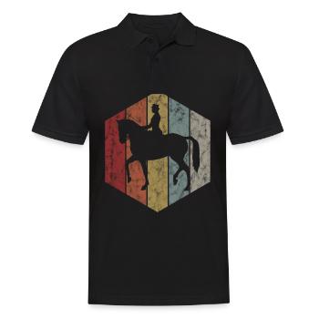 Dressage Équitation Cavaliers de dressage Équitation Équitation - Polo Homme - noir - Devant - Kai (181cm)