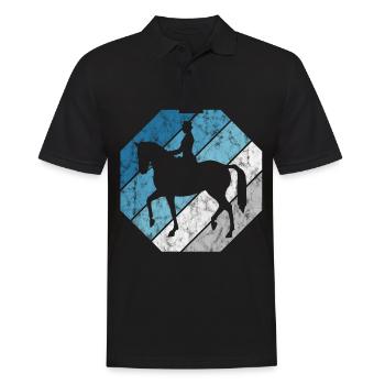 Dressage Équitation Cavaliers de dressage Équitation Équitation - Polo Homme - noir - Devant - Kai (181cm)