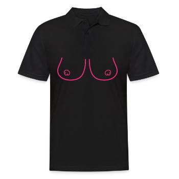 Seins Sexy - seins sexy - Polo Homme - noir - Devant - Kai (181cm)