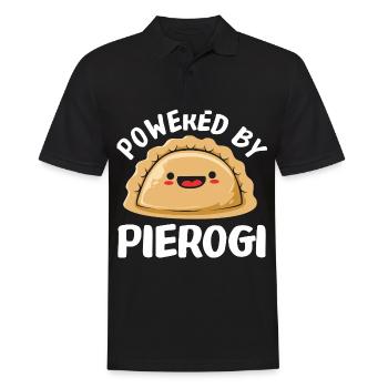 Pierogi Polen Polnisch - Männer Poloshirt - Schwarz - Vorne - Kai (181cm)