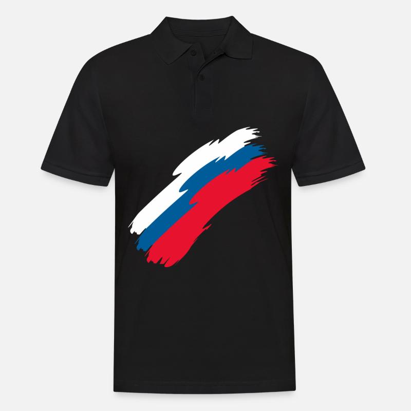 Tschechien - Männer Poloshirt - Schwarz