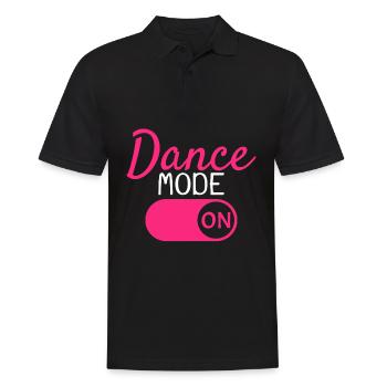 Rhythmus Tanzen Tanz - Männer Poloshirt - Schwarz - Vorne - Kai (181cm)