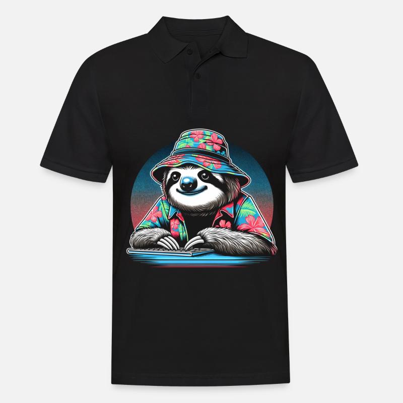 Informatik Geschenk - Männer Poloshirt - Schwarz