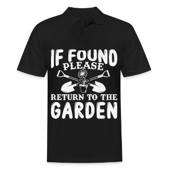 Jardiniers amateurs, jardiniers de fruits et légumes - Polo Homme - noir - Devant - Kai (181cm)