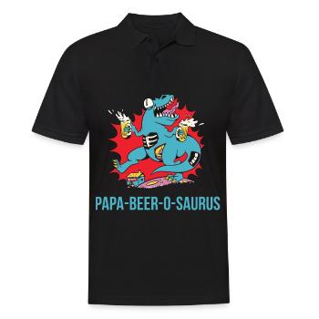 Cadeau de fête des pères pour papa pour la fête des hommes - Polo Homme - noir - Devant - Kai (181cm)
