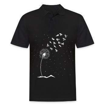 Pusteblume Cycliste - (F.m) - Polo Homme - noir - Devant - Kai (181cm)