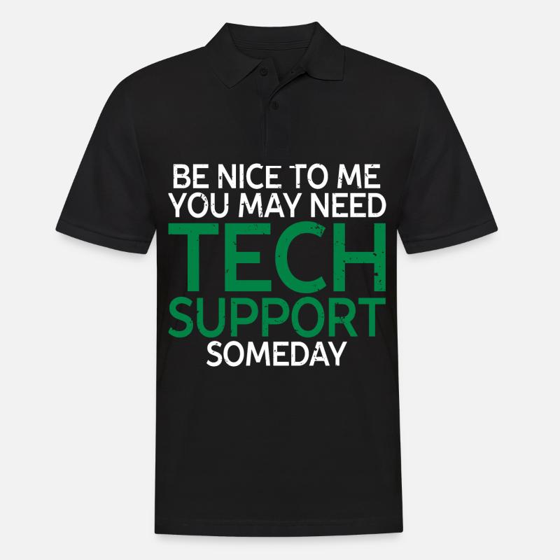 programmierer, evolution, computer, nerd - Männer Poloshirt - Schwarz