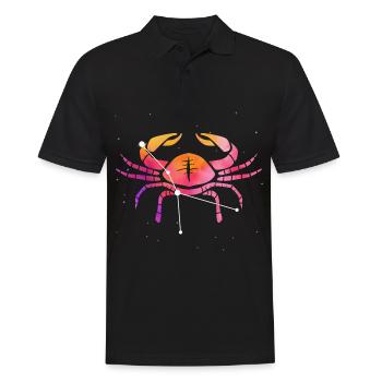 Cancer Signe astrologique Horoscope Astrologie - Polo Homme - noir - Devant - Kai (181cm)
