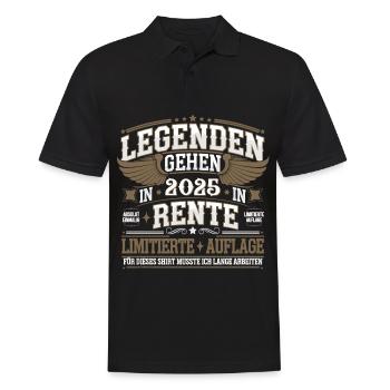 Les légendes prennent leur retraite en édition limitée 2025 - Polo Homme - noir - Devant - Kai (181cm)