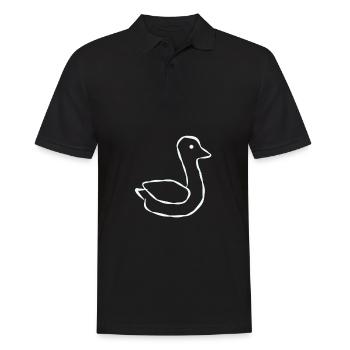 Animal canard - Polo Homme - noir - Devant - Kai (181cm)