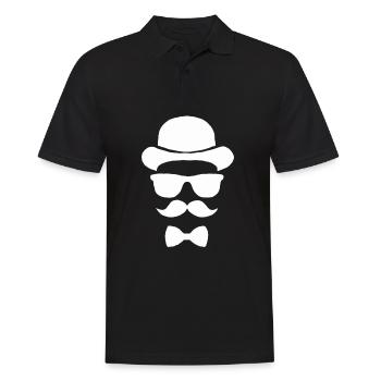 JGA bachelorette party mariage marier mariage - Polo Homme - noir - Devant - Kai (181cm)