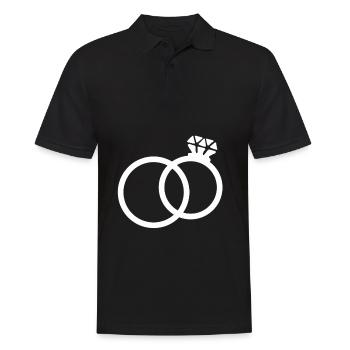 Mariage Mariage Mariage mariage - Polo Homme - noir - Devant - Kai (181cm)