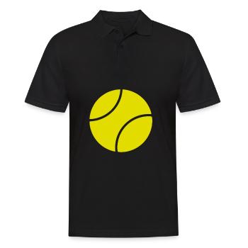 Balle de tennis tennis cadeau balle le sport balle - Polo Homme - noir - Devant - Kai (181cm)