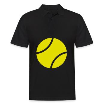 Tennis ball tennis sport cadeau Ball Sport - Polo Homme - noir - Devant - Kai (181cm)