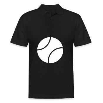 Balle de tennis balle sport balle de tennis sport cadeau - Polo Homme - noir - Devant - Kai (181cm)
