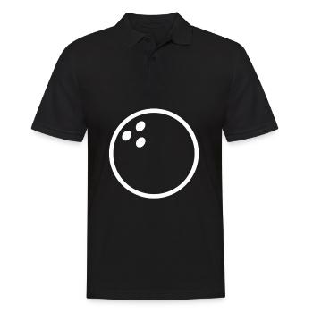 Quilles bowling boule de bowling quilles le sport - Polo Homme - noir - Devant - Kai (181cm)