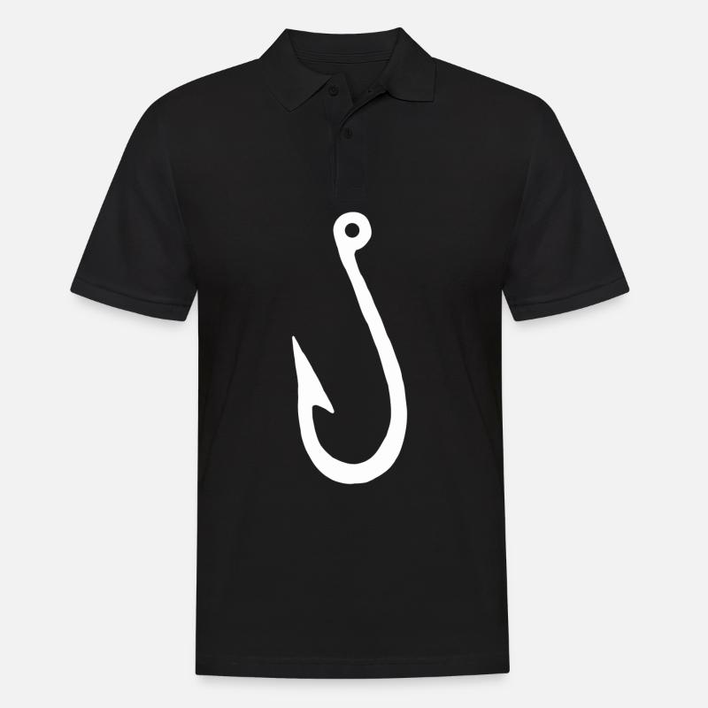 Pêche pêche - Polo Homme - noir