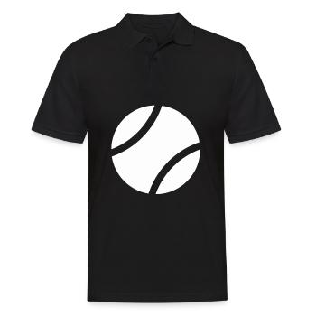 Tennis tennis player tennis lover tennis - Men's Polo Shirt - black - Front - Kai (181cm)