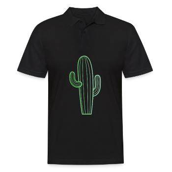 cactus - Polo Homme - noir - Devant - Kai (181cm)