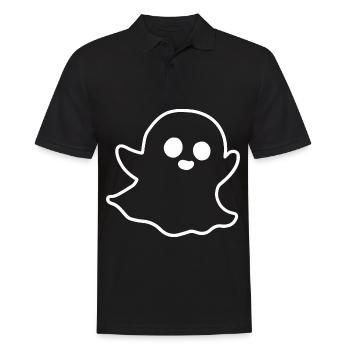 spirit - Men's Polo Shirt - black - Front - Kai (181cm)