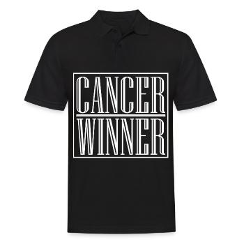 Monat Der Aufklärung Über Krebs-gewinner - Männer Poloshirt - Schwarz - Vorne - Kai (181cm)