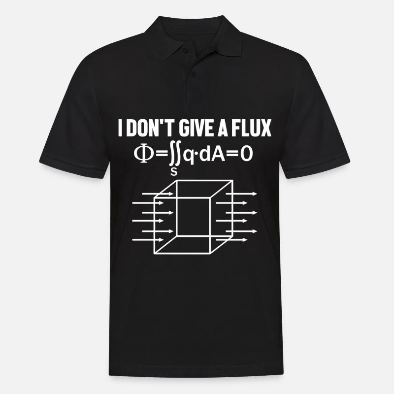 Physik Physiker - Männer Poloshirt - Schwarz