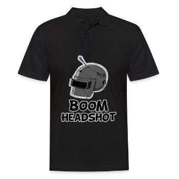 Battle Royale Chicken Dinner Floss Victory Gaming - Männer Poloshirt - Schwarz - Vorne - Kai (181cm)