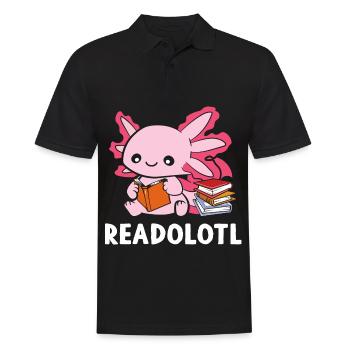 Readolotl - Polo Homme - noir - Devant - Kai (181cm)