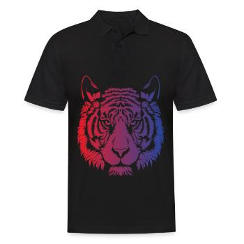 tigre - Polo Homme - noir - Devant - Kai (181cm)