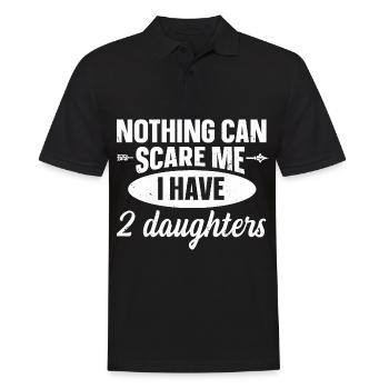 Muttertag Mutter von 2 Zitat für eine Mutter von 2 - Männer Poloshirt - Schwarz - Vorne - Kai (181cm)