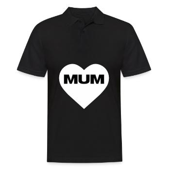 T-shirt de maman | Bestseller | - Polo Homme - noir - Devant - Kai (181cm)