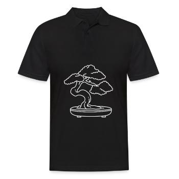 T-shirt Bonsaï | Bestseller | - Polo Homme - noir - Devant - Kai (181cm)