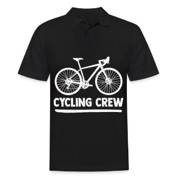 Vélo de route Vélo de route Cyclisme Cycliste - Polo Homme - noir - Devant - Kai (181cm)