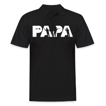 Dart Dad Shirt, Dart Husband Cadeaux pour hommes - Polo Homme - noir - Devant - Kai (181cm)