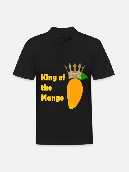 King of the mango - Men's Polo Shirt - black