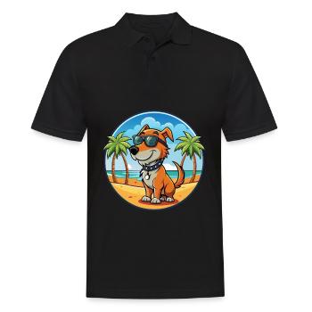 Lunettes de soleil polonaises de race de chien de chasse - Polo Homme - noir - Devant - Kai (181cm)