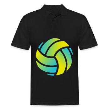 Ballon de sport de volleyball - Polo Homme - noir - Devant - Kai (181cm)