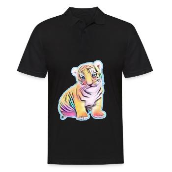 Tiger - Polo Homme - noir - Devant - Kai (181cm)