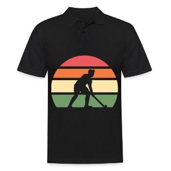 Hockey hockey de hockey coach - Polo Homme - noir - Devant - Kai (181cm)