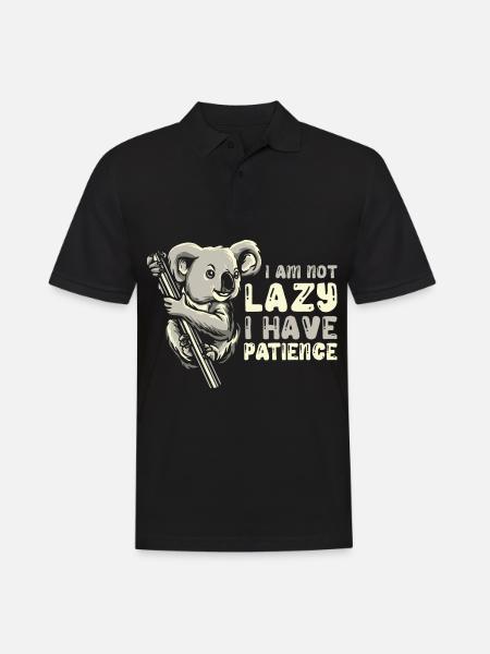 Koala Koala Bear - Men's Polo Shirt - black