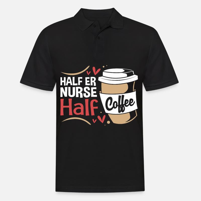 Notfall Krankenschwester Ambulanz - Männer Poloshirt - Schwarz
