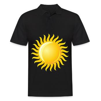 Sonne Sun - Polo Homme - noir - Devant - Kai (181cm)