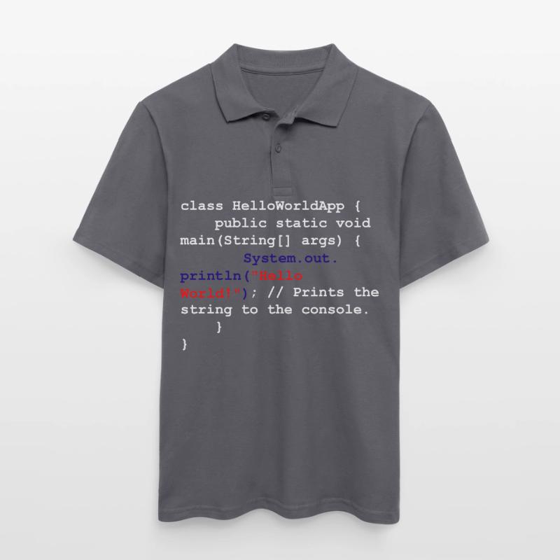 Programmierer Coder Software Entwickler Männer Poloshirt