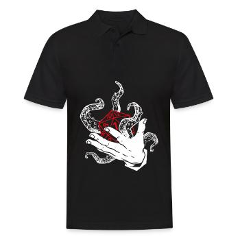 Dice Hand Tentacle W20 Jeu de société d’horreur - Polo Homme - noir - Devant - Kai (181cm)