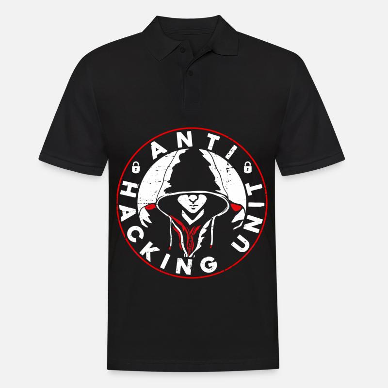 Programmierer Coder Software Entwickler - Männer Poloshirt - Schwarz