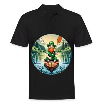 Kayak Trèfle de la Saint-Patrick - Polo Homme - noir - Devant - Kai (181cm)