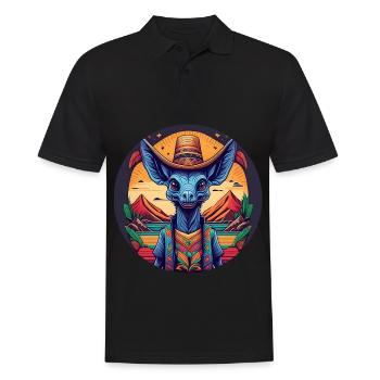 5 de Mayo Party Drinko de Mayo Chupacabra - Männer Poloshirt - Schwarz - Vorne - Kai (181cm)